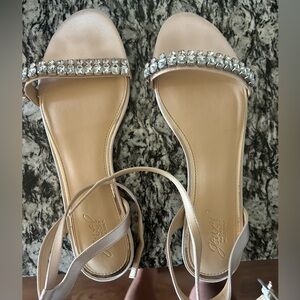 Never worn Badgely Mischka sandals by BHLDN 9.5